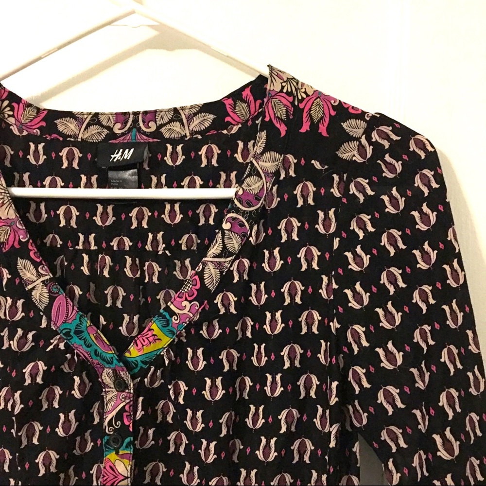 Boho Patchwork Pattern Dress